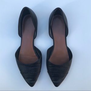 Franco Sarto Snakeskin Pattern Flats